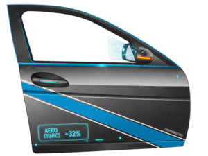 Ремонт и покраска двери автомобиля на BAIC X7